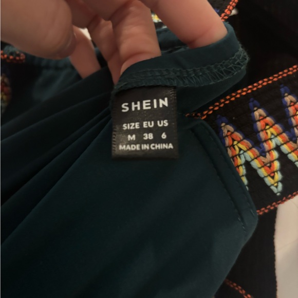 SHEIN Green Halter Midi Dress - Picture 9 of 9